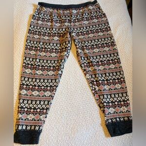 Cuddl Duds Festive Sleep Pants